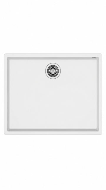 TEKA SQUARE TEZGAH ALTI GRANİT EVYE BEYAZ 76X44 (115230019)