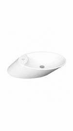 VESSEL BATARYA BANKLI ÇANAK LAVABO 72 CM PARLAK BEYAZ (1021-001-0126) - Küçük resim 2