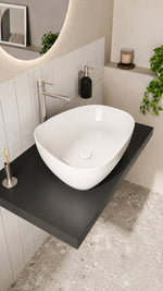 OUTLINE ASİMETRİK ÇANAK LAVABO, 56 CM (5991B403-0016) - Küçük resim 3