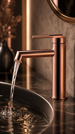 NEWARC OPERA LAVABO BATARYASI MAT BAKIR (985521S) - Küçük resim 3