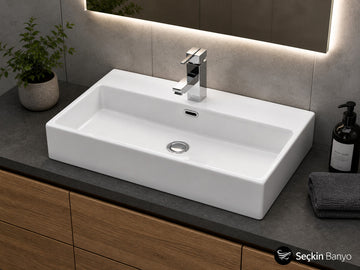 TEZGAH ÜSTÜ LAVABO 70*41 CM DAPHNE LAPINO ESV-53710
