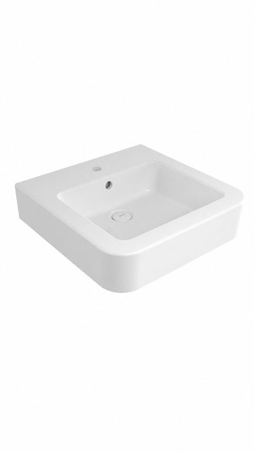 PARMA LAVABO 50 CM - PARLAK BEYAZ