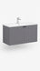 ROOT GROOVE LAVABO DOLABI KAPAKLI 100 CM GRİ (69312)
