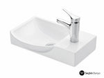 TEZGAHÜSTÜ MİNİ LAVABO 32*45*25 LİTOS SOL ESV-4079 - Küçük resim 1