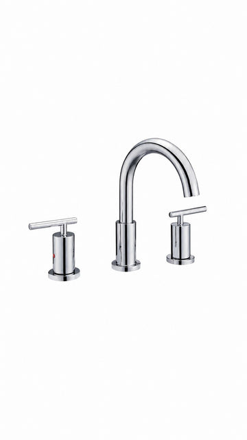 NEWARC NEWART 3 DELİKLİ LAVABO BATARYASI-KROM