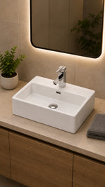 TEZGAH ÜSTÜ LAVABO 43*36 CM DAPHNE ESV-53708 - Küçük resim 1