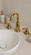 NEWARC GOLDEN 3 DELİKLİ LAVABO BATARYASI - ALTIN