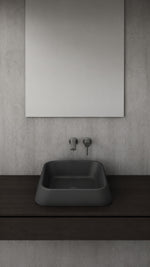 FIRENZE ÇANAK LAVABO (1005-020-0125) MAT ANTRASİT - Küçük resim 2