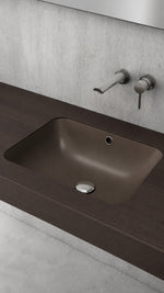 SCALA TEZGAH ALTI LAVABO 55 CM -MAT KAHVE - Küçük resim 1