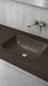 SCALA TEZGAH ALTI LAVABO 55 CM -MAT KAHVE
