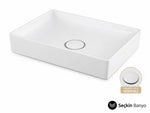 TEZGAH ÜSTÜ LAVABO 75*36 CM FLOPPY ESV-6075 - Küçük resim 2