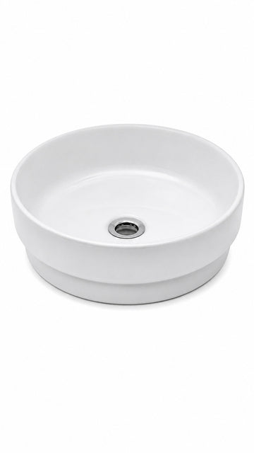TEZGAH ÜSTÜ LAVABO YUVARLAK 40 CM BETA ESV-6340