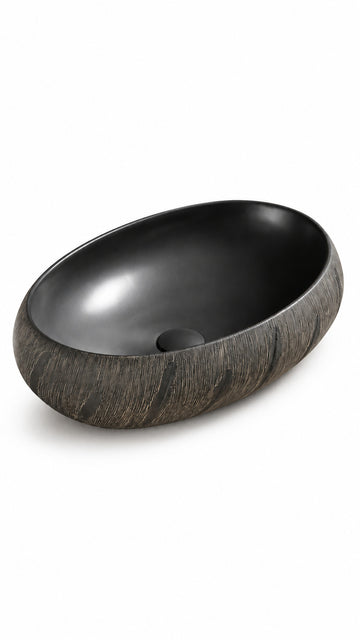 ÇANAK LAVABO PROSER STONE BLACK J2102