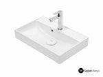 ETEJERLİ LAVABO 38*55 CM PARLA ESV-9955 - Küçük resim 1