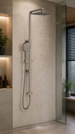 ARTEMA BLİS SQUARE DUŞ SİSTEMİ FIRÇALI NİKEL - Küçük resim 2