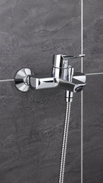 SOLİD S BANYO BATARYASI KROM (A42444) - Küçük resim 2