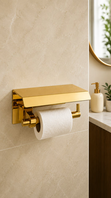 STEPLINE ETEJERLİ TUVALET KAĞITLIĞI GOLD (BA1000 011 GL)