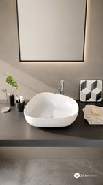 OUTLINE ASİMETRİK ÇANAK LAVABO, 56 CM (5991B403-0016) - Küçük resim 2