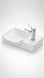 TEZGAHÜSTÜ MİNİ LAVABO 32*45*25 LİTOS SOL ESV-4079