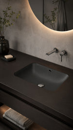 SCALA TEZGAH ALTI LAVABO 55 CM -MAT ANTRASİT - Küçük resim 2