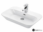 TEZGAH ÜSTÜ LAVABO 65*45 CM DROP ESV-4465 - Küçük resim 1