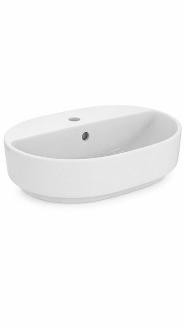IDEAL İ.LİFE O TEZGAH ÜSTÜ OVAL LAVABO 55 CM WHİTE