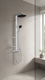 IDEAL CERAFLOW ALU+ DUŞ SİSTEMİ-SİLVER-APLİKE DUŞ - Küçük resim 3