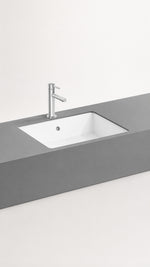 NUO DİKDÖRTGEN TEZGAHALTI LAVABO, 60CM (7434B003-1082) - Küçük resim 1