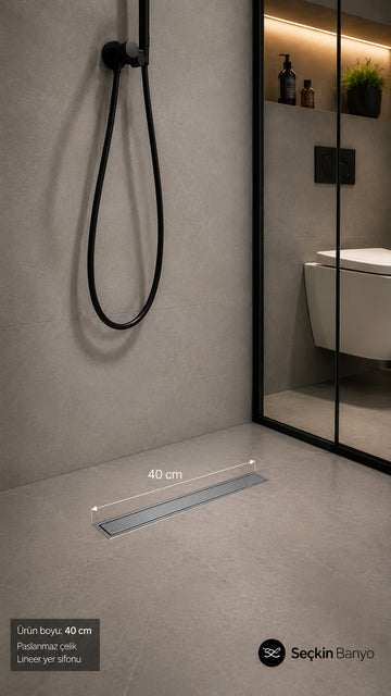ECO-FLOW DUŞ KANALI 40 CM (59980476000)