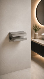 FLAT ETERJERLİ TUVALET KAĞITLIĞI SATEN FÜME (BA1019 011 BBN) - Küçük resim 2