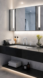 NEWARC NEWART 3 DELİKLİ LAVABO BATARYASI-KROM - Küçük resim 1