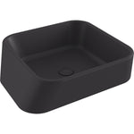FIRENZE ÇANAK LAVABO (1005-020-0125) MAT ANTRASİT - Küçük resim 1
