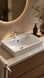 NEWARC TEZG.ÜSTÜ LAVABOLAR AQUA BATARYA DELİKLİ LA