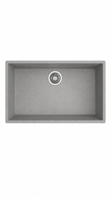 TEKA SQUARE TEZGAH ALTI GRANİT EVYE GRİ 76X44