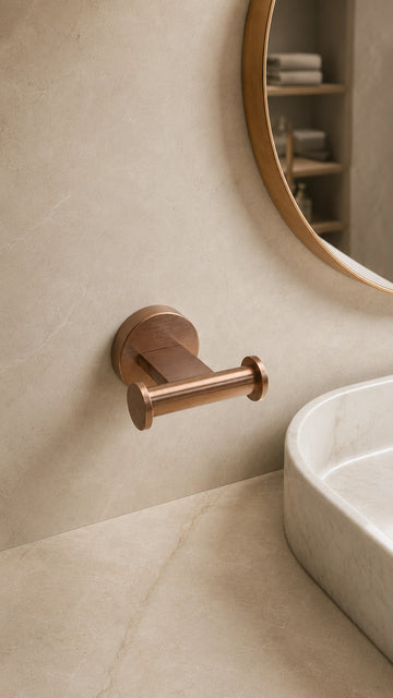 BIBLOS  İKİLİ BORNOZ ASKILIK MAT BAKIR (VA-8505)