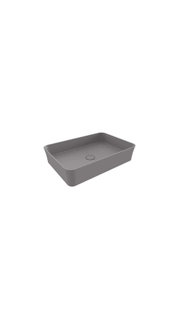  SOTTILE SLIM LINE LAVABO MAT GRİ 55 CM
