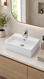 TEZGAH ÜSTÜ LAVABO 43*36 CM DAPHNE ESV-53708 - Küçük resim 2