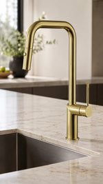 VARIO BRUSHED GOLD PULL OUT MUTFAK BATARYASI (VM-2144) - Küçük resim 3