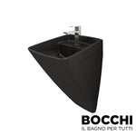 FIRENZE ASMA MONOBLOK LAVABO - MAT SİYAH - Küçük resim 1