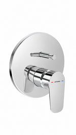 ARTEMA FLOW SOFT + BASE ROUND ANKASTRE BANYO VE DUŞ SETİ 6 PARÇA - KROM - Küçük resim 5