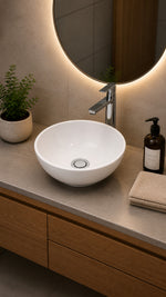 TEZGAH ÜSTÜ LAVABO 30 CM DAPHNE ESV-53698 - Küçük resim 1