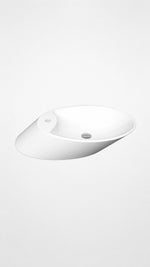 VESSEL BATARYA BANKLI ÇANAK LAVABO 72 CM  PARLAK BEYAZ - Küçük resim 1