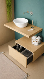 GEO YUVARLAK ÇANAK LAVABO 38 CM BEYAZ (7421B003-0016) - Küçük resim 3