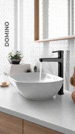 NEWARC DOMINO ÇANAK TİPİ LAVABO BATARYASI SİYAH (971001B) - Küçük resim 2