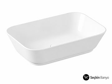 GEO DİKDÖRTGEN ÇANAK LAVABO 60 CM BEYAZ (7425B003-0016)