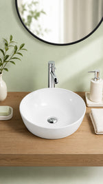 PROSER GÖKÇEADA OVAL ÇANAK LAVABO BEYAZ (78111) - Küçük resim 2