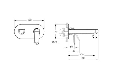 ARTEMA ROOT ROUND ANK.LAVABO BAT.SIVAÜSTÜ MATSİYAH
