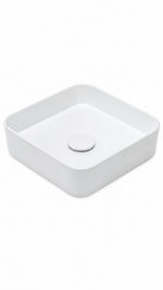 BOLD TEZGAHÜSTÜ LAVABO 40 CM BEYAZ (6740) - Küçük resim 1