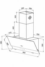 ATV 90cm DİKEY DAVLUMBAZ SİYAH (40495042) - Küçük resim 3