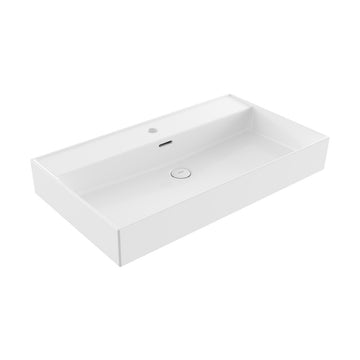 BOCCHI MILANO LAVABO 80 CM - PARLAK BEYAZ
